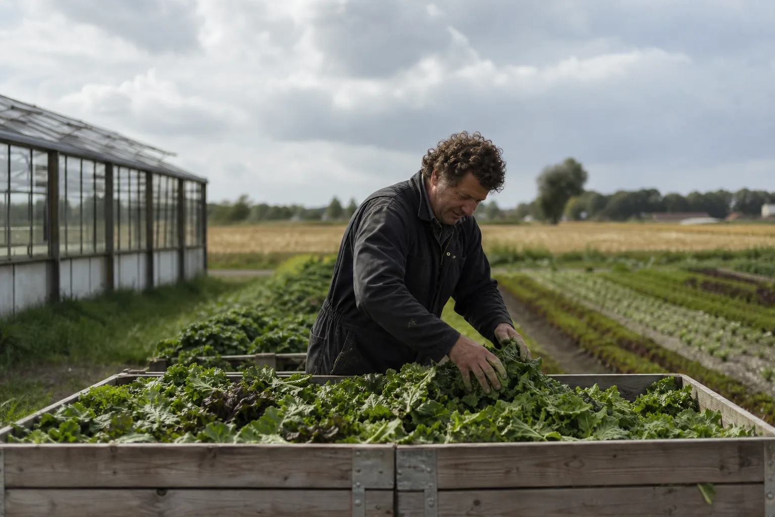 Werk op een Nederlands agrarisch bedrijf. Beeld bij het artikel: Wanneer volstaat een hygienecode en welke registratie verwacht de NVWA dan van je makerij?